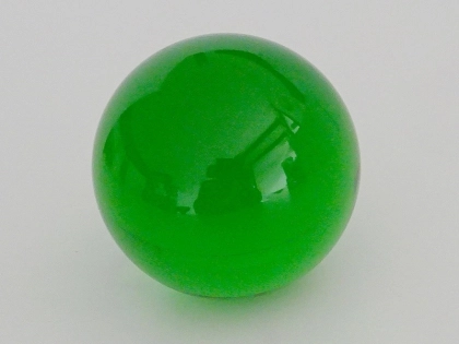 Crystal Glass Balls 35 mm green | Crystal Balls | Crystal Spheres